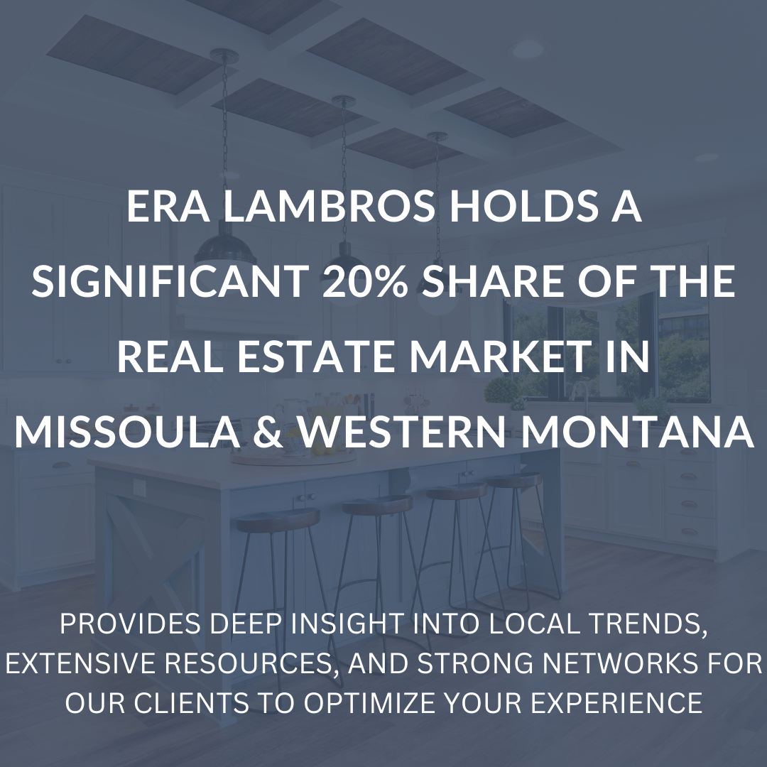 ERA Lambros holds significant 20% share of real estate market in Missoula and Western Montana decorative tile