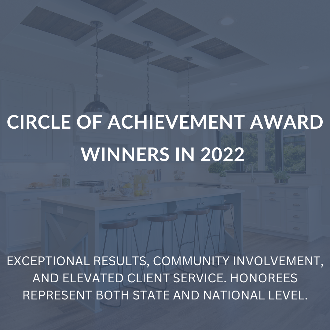 Circle of Achievement Award Winners in 2022 decorative tile